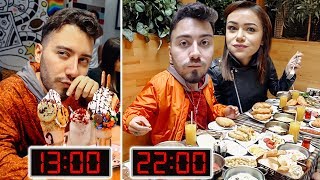 100000 KALORİ YEME CHALLENGE 24 SAAT [upl. by Johnny]