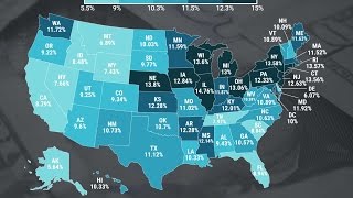 These are the states you should live in to pay the least taxes [upl. by Eikin]