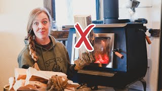 These WOODSTOVE MISTAKES Are Costing You Time amp Money [upl. by Christiane]