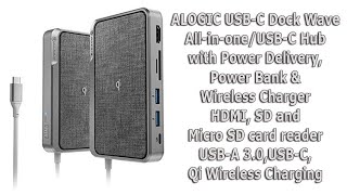 USBC Dock Wave From ALOGIC Review [upl. by Lyram]