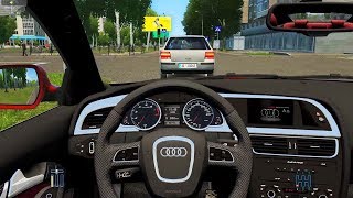 City Car Driving  Audi A5 32 FSI  Street Racing [upl. by Shapiro]