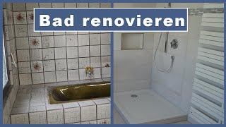 Badezimmer sanieren [upl. by Salesin]