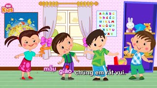 Liên Khúc Thiếu Nhi Cháu Lên Ba Cháu Đi Mẫu Giáo ♫ Nhạc Thiếu Nhi Vui Nhộn [upl. by Lontson51]