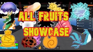 Blox Fruits  all fruits showcase [upl. by Medeah]