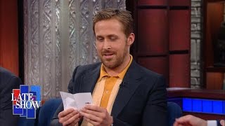 Ryan Gosling on Daughters in NY amp Laughing on SNL [upl. by Elum310]