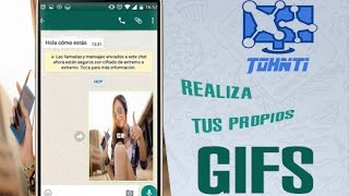 Como crear GIF animados para Whatsapp [upl. by Hermosa]