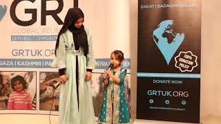 London 2019 A Beautiful Duet Nasheed Ya Nabi by Maryam and Fatima Masud [upl. by Inoj]