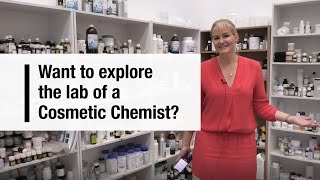 Cosmetic Chemist Lab Tour [upl. by Yarezed557]