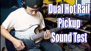 Musiclily Dual Hot Rail Pickup Set From Lazada Sound Test [upl. by Meldon577]