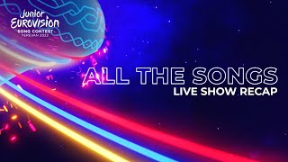 Official Recap  LIVE SHOW  Junior Eurovision Song Contest 2022 [upl. by Jeffrey]