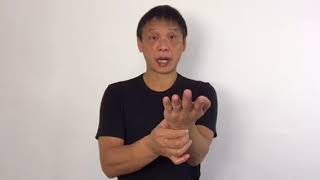 How to use pressure point to release wrist pain [upl. by Yelknirb]