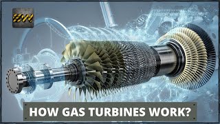 How Gas Turbines Work Detailed Video [upl. by Seward872]