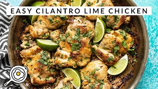 Easy Cilantro Lime Chicken [upl. by Saber]