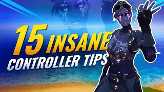 15 Simple Tips To Make You A Better Controller Player  Fortnite Battle Royale [upl. by Nnylesor]