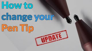 How to change your Surface Pen Tip [upl. by Mhoj]