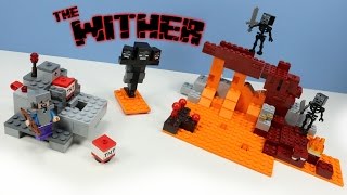 LEGO Minecraft The Wither Set 21126 Build and Review [upl. by Soirtimid]