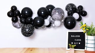 Easy DIY Balloon Garland Stepbystep Tutorial  Party Decoration Tips by Momo Party [upl. by Sik]