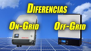 Sistemas fotovoltaicos ONGRID OFFGRID [upl. by Lotta]