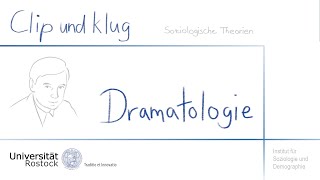 Soziologische Theorien Erving Goffman  Dramatologie [upl. by Betteanne]