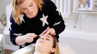 Brow lamination tutorial  How to do an Eyebrow Lamination service with Bee Pampered [upl. by Tallulah555]