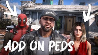 How to Install AddOn Peds 2022 in GTA 5 Easy Tutorial [upl. by Hermine725]