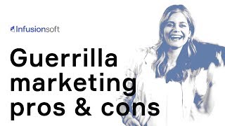 Guerrilla marketing pros and cons [upl. by Anavlis]