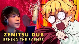 ZENITSUs Tantrum DUB Behind the Scenes  Demon Slayer EP 24 [upl. by Nuris721]