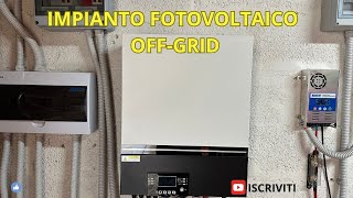 Impianto fotovoltaico offgrid [upl. by Oludoet]