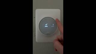 Setting Your Nest Thermostat to Manual [upl. by Riedel]