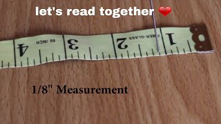 How to read a tape measureEasy method [upl. by Rosemarie23]