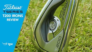 Titleist T200 Irons Review [upl. by Schrader]