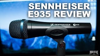 Sennheiser E935 Handheld Dynamic Mic Review  Test [upl. by Llecrup580]