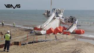 Galloper offshore wind farm  export cable shore landing  full version [upl. by Eleazar721]