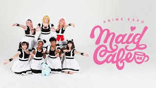 Maid Café at Anime Expo [upl. by Ianahs358]