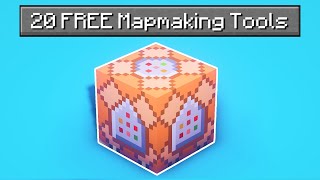 The BEST Minecraft Mapmaking Tools Datapacks Commands Resource Packs Addons Maps [upl. by Juieta]