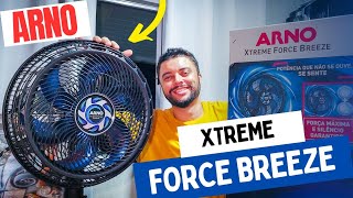 NOVO VENTILADOR ARNO XTREME FORCE BREEZE  COLUNA 40CM [upl. by Hanfurd555]