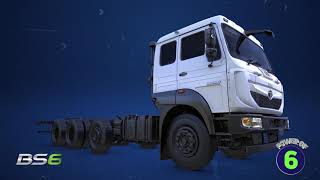 TATA Motors – BS6  MAV 35T Rigid Truck  12wheeler [upl. by Ahsitram]