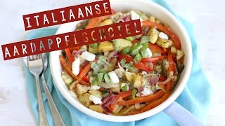 RECEPT Italiaanse aardappelschotel  LEKKER EN SIMPEL [upl. by Neiviv]