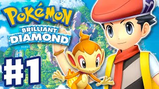 Pokemon Brilliant Diamond and Shining Pearl  Gameplay Walkthrough Part 1  Sinnoh Region Intro [upl. by Adliwa947]