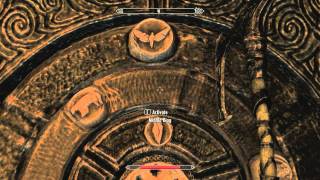 Skyrim Bleak Falls Barrow Claw Door [upl. by Gnouv]