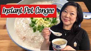 INSTANT POT CONGEE WITH MINCED PORK [upl. by Aneba]