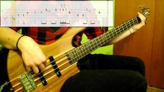 Red Hot Chili Peppers  Californication Bass Cover Play Along Tabs In Video [upl. by Julie]