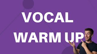 Vocal Warm Up Exercise 1  Lip Roll [upl. by Buxton613]