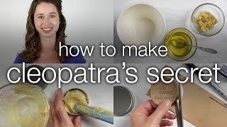 How to Make DIY Cleopatras Secret Body Balm [upl. by Eeruhs]