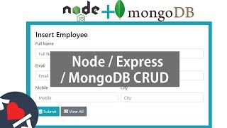 Complete Nodejs Express MongoDB CRUD [upl. by Yenttirb]