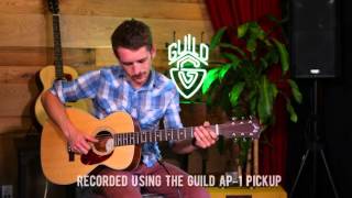 Guild Westerly Collection M240E Acoustic Guitar Demo [upl. by Nezam]