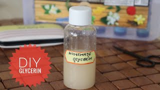 DIY Glycerin  How to make Glycerin at home Homemade glycerin [upl. by Samuella221]