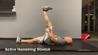 Active Hamstring Stretch [upl. by Tsan]