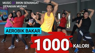 AEROBIK PALING DAHSYAT BAKAR 1000 KALORI [upl. by Jerrilyn]