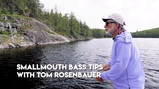 Smallmouth Bass Tips with Tom Rosenbauer [upl. by Atiram990]